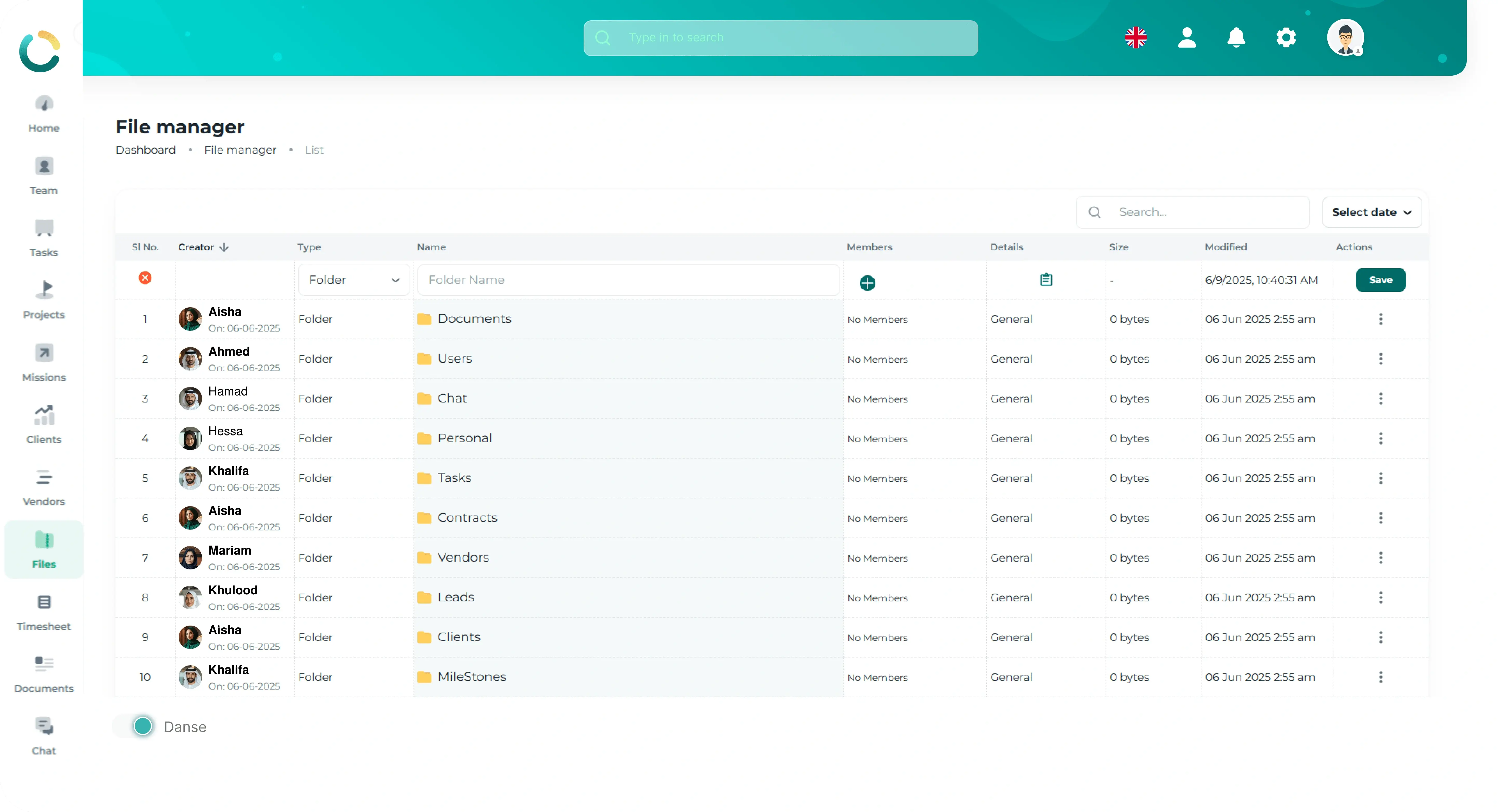 NOVOLOGS File Repository Dashboard