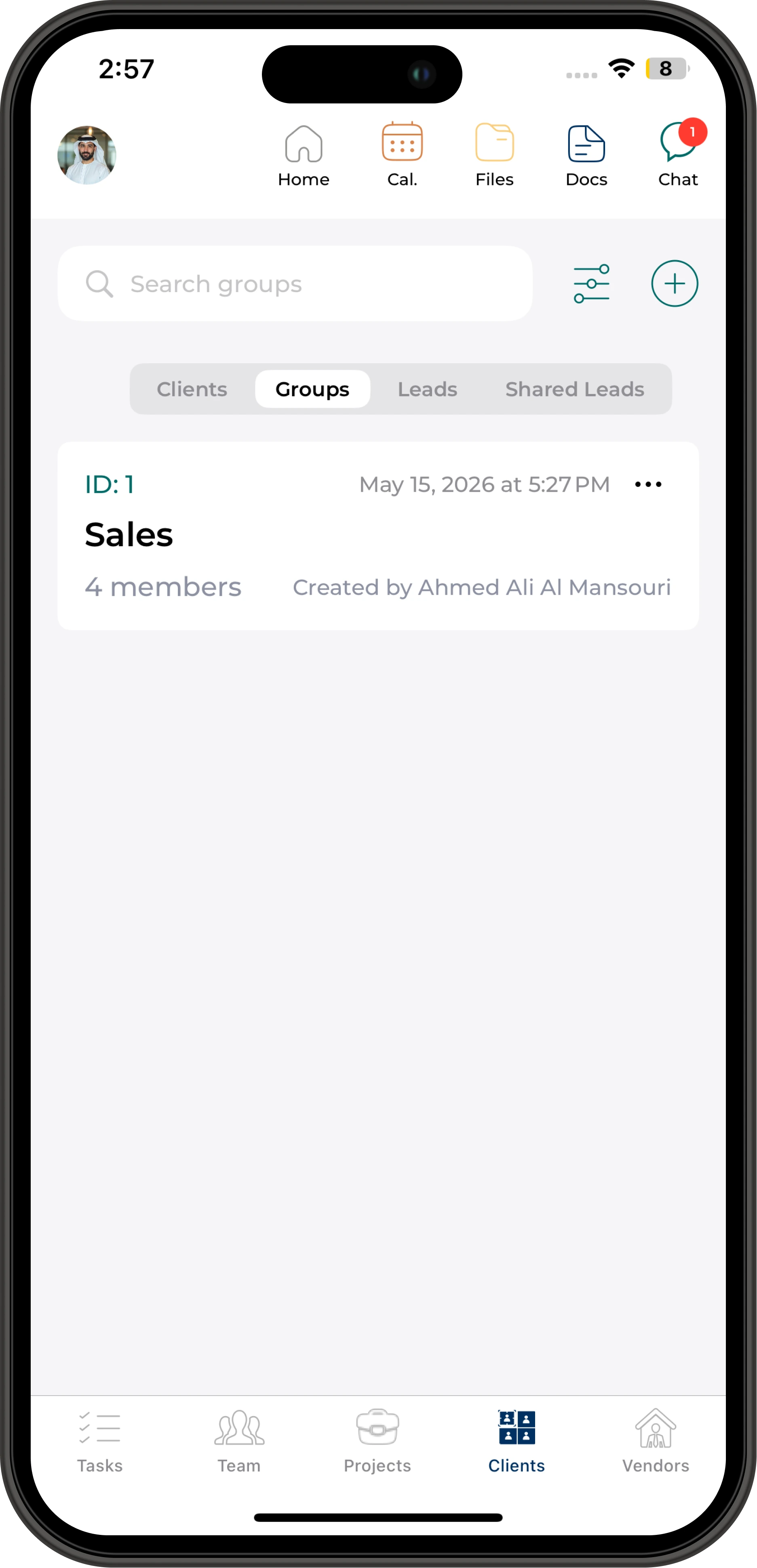 NOVOLOGS Sales Team Mobile